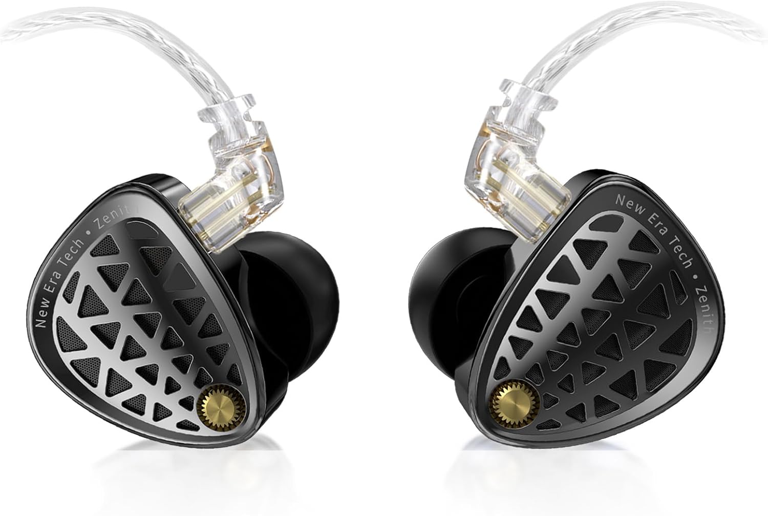 KZ Zenith IEM Wired Earbuds, Full-Metal in Ear Monitor | Clear Sound, Deep Bass, Detailed Treble Reproduction, Secure in-Ear Fit, Good Imaging & Soundstage